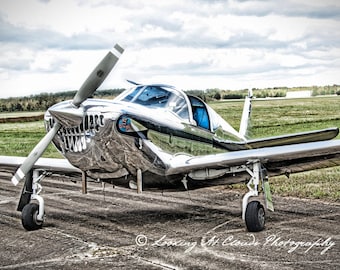 Swift, airplane art photo, aviation photography, pilot gift, airport scene, runway, vintage flying, boys room