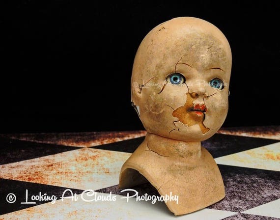 creepy doll art