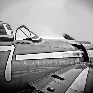 Corsair airplane art photo, black and white vintage aviation art, pilot gift, airplane wall decor, F2G Super Corsair