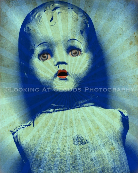 creepy doll art