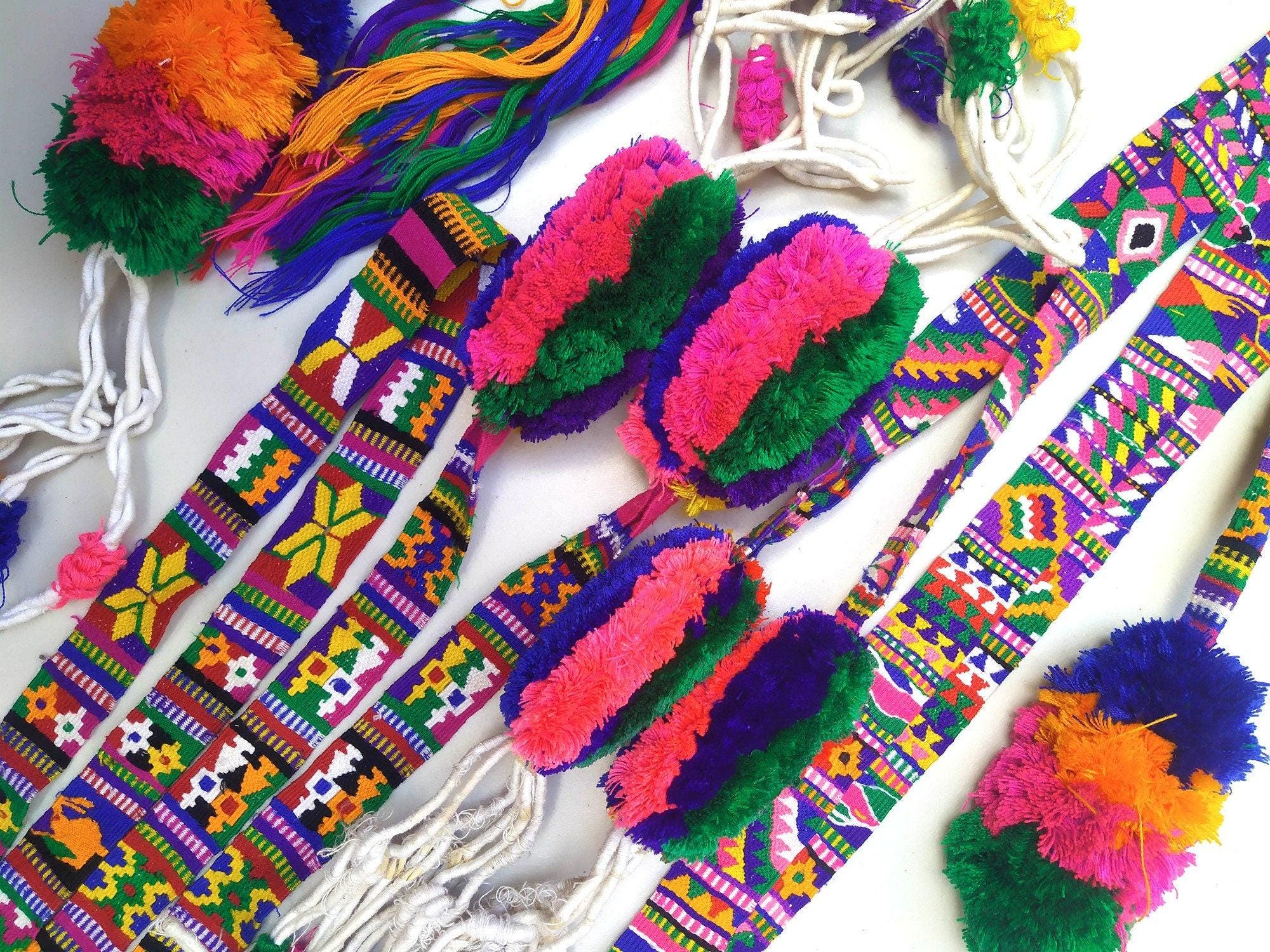 Guatemalan Handwoven Sash Belt 82\