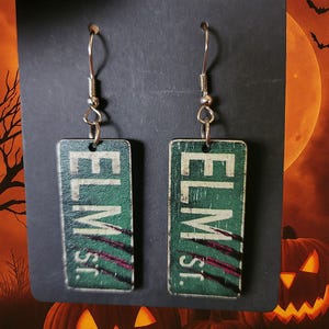 Elm Street Nightmare earrings