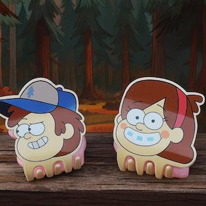 Gravity Falls Dipper Mabel hair clip