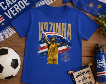 Młodzieżowa koszulka bramkarska Vozinha | Koszulka piłkarska Cabo Verde I Kibic piłki nożnej Cape Verde