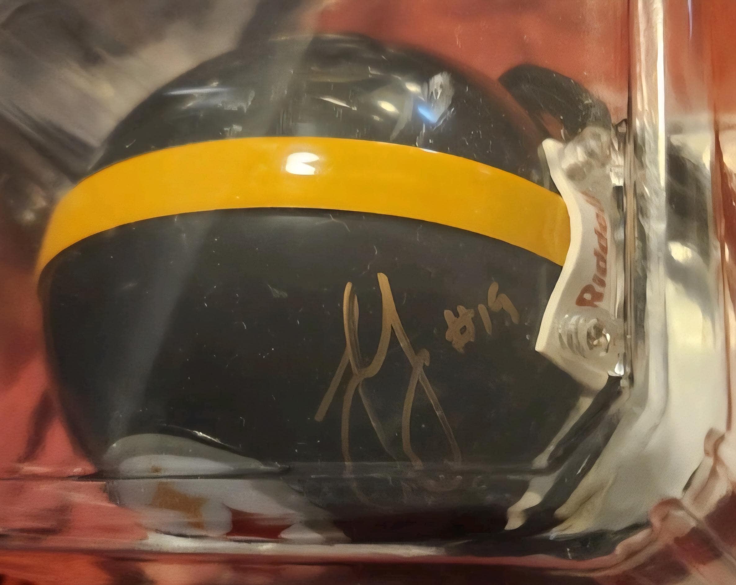 Juju Smith-schuster Signed Mini Helmet Israel