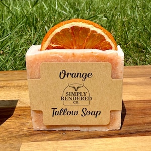 Orange Tallow Soap