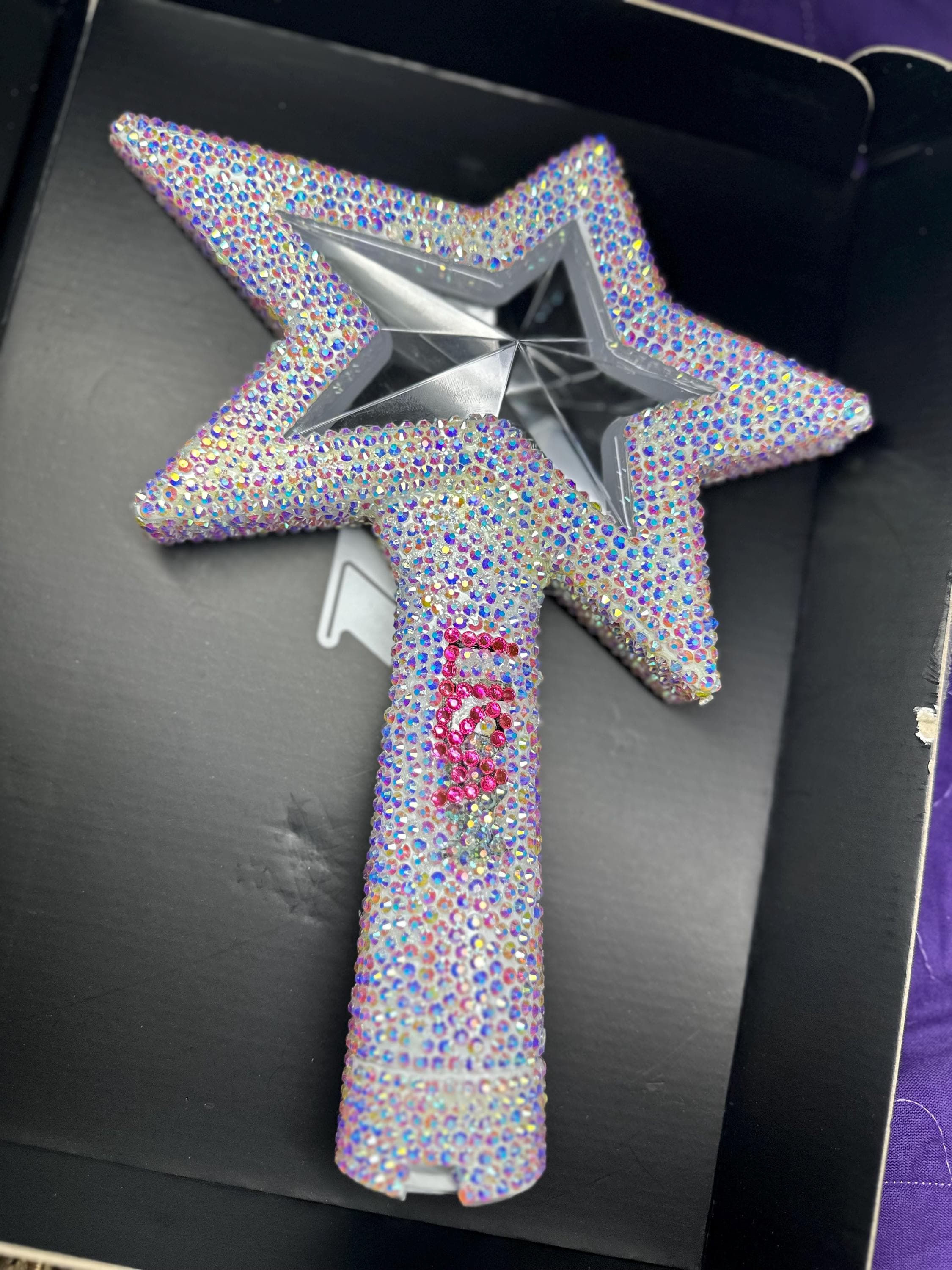 Lisa Blackpink Official Rhinestone Lightstick - Etsy