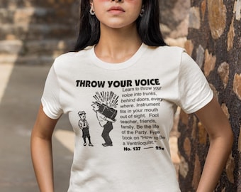 Vintage Comic Book Style T-Shirt: Retro Music Tee, Voice Actor Gift