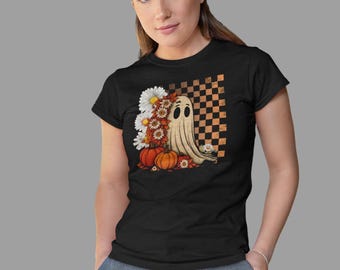 Höstspök-T-shirt: Unisex Halloween-t-shirt för den kusliga säsongen