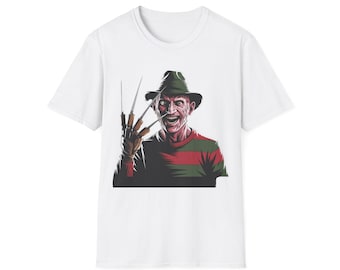 Camiseta gráfica de Freddy Krueger: disfraz de Halloween de película de terror
