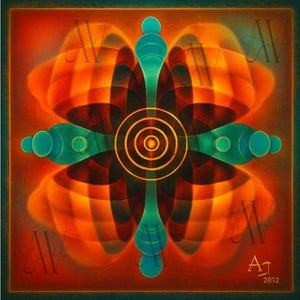 Mandala-Schwingung von Saiten, Vibration, Wassermolekülen, Klang, Mustern, Frequenz, Symmetrie, Resonanz, Energie, Pulsation, Synergie.