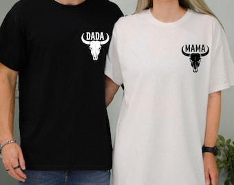 My First Rodeo Birthday Family Matching Shirt, 1st Rodeo Western Farm Theme Birthday Party Tshirt, Cowboy Cowgirl Bday Outfit Mama Daddy Tee