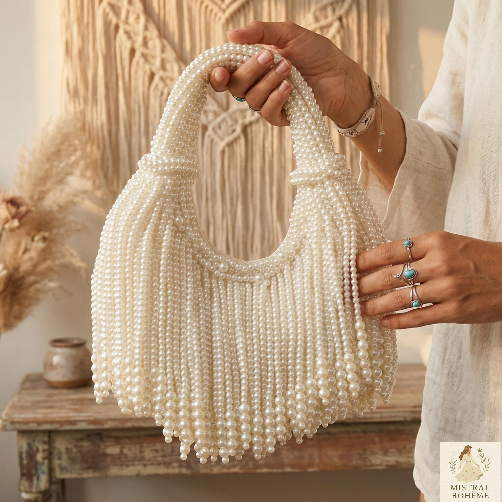 UNHORSE Vesto da sera in chiffon con paillettes e perline per donna