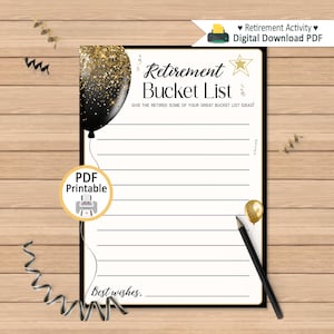 Retirement Bucket List