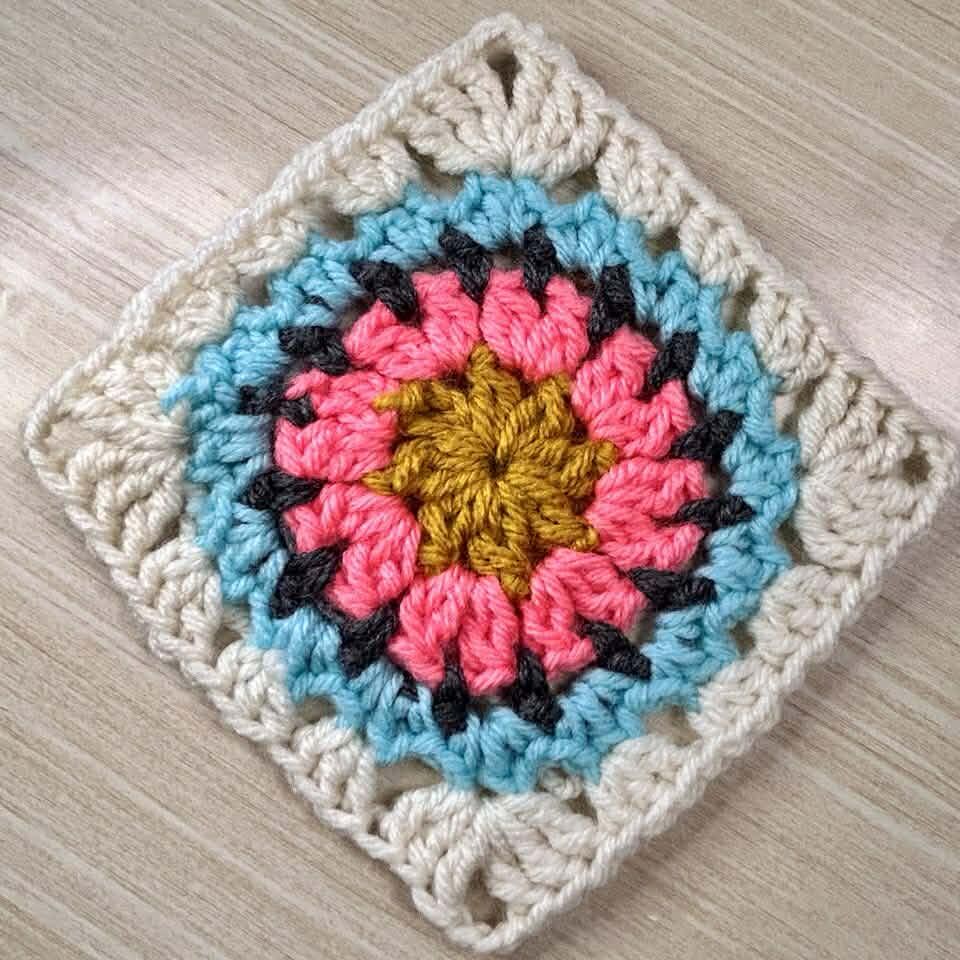 Pattern Granny Square PDF, Instant Download - Etsy