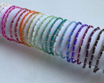 Colorful Seed bead bracelets