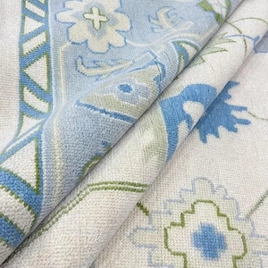 10X14 Beige, Blue Oushak rug muted 8x10/9X12/12x15 luxury Hand-knotted Vintage Antique Oushak Wool Area Rug for Living Room,Dining room!!