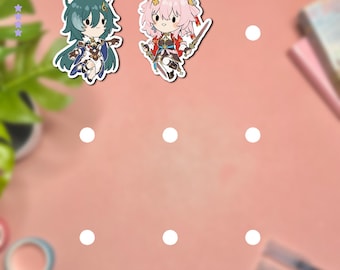 Honkai Star Sticker | Imaginärer 5-Sterne-Charakter Aufkleber, wasserdichtes Anime Geschenk