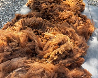 Alpaca Fleece Fiber Raw First & Second cutting