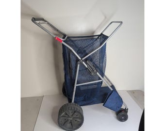 Tommy Bahama Wonder Wheeler Beach Cart, Folding, 100 lb. Weight Capacity