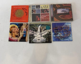 California Guitar Trio SIGNED 2 CD and Booklets Lot Live w Tony Levin Pathways