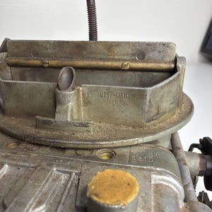 Holley 6210-1 0504 Förgasare Tillverkad i USA Vintage bild 2
