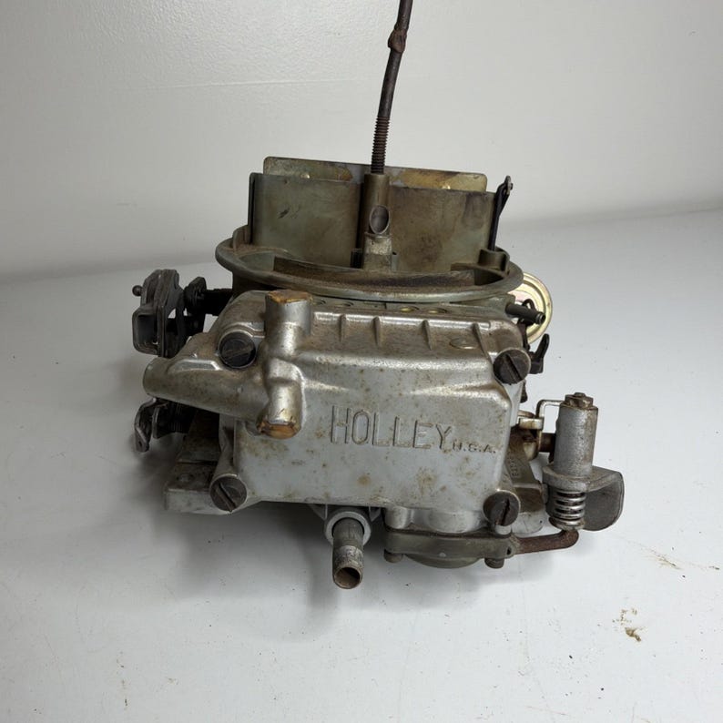 Holley 6210-1 0504 Förgasare Tillverkad i USA Vintage bild 4