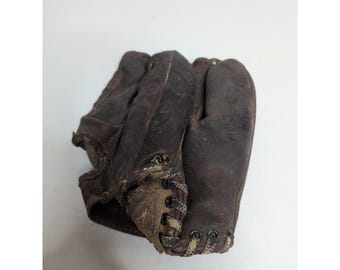 Guante de béisbol Spalding Don Larson 1175, modelo autografiado vintage