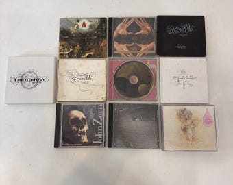 John Zorn Lot von 10 Alben CDs Cartoon Masada Moonchild Crucible Astronom Misc