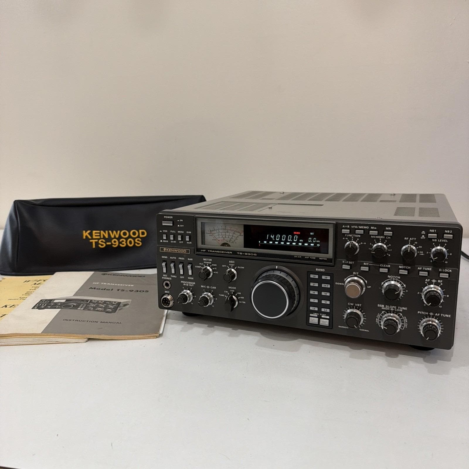 Kenwood TS-930S HF Transceiver Tuner/ Powers on W/ Dust Cover 