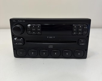 1998 (?) Ford Navigator - Radio OEM AM/FM/CD F77F-18C815-AB Receptor Sin probar