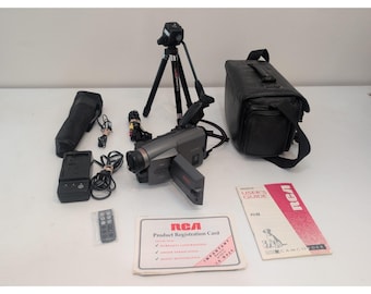 Videocámara RCA ProV949HB ProView Hi8 de 8 mm con zoom 24x + Bolsa