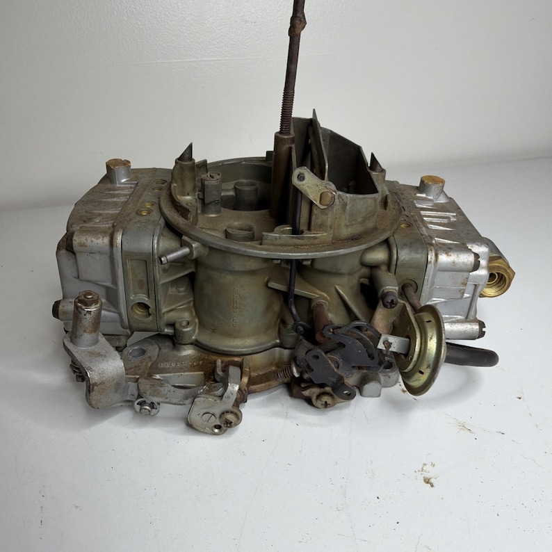 Holley 6210-1 0504 Förgasare Tillverkad i USA Vintage bild 3