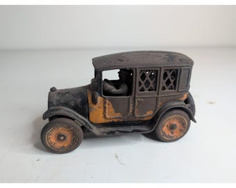Original Vintage "Yellow Cab" Car Toy Coin Bank Taxi– Arcade