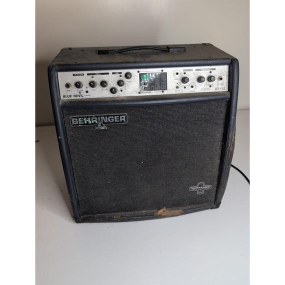 Behringer GX112 Blue Devil Guitar Amp 60 Watts! 1x12 Combo Amp Built In Effects