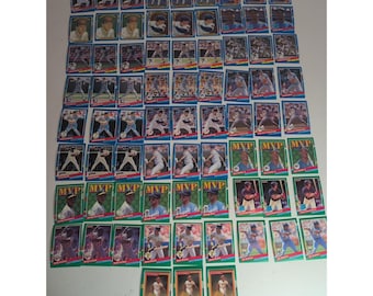 Mixed Lot of 75 Gradable Baseball Cards 1990 Leaf 1991 Donruss Bo Jackson & More