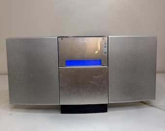 Sony CMT-LS1 compact bookshelf audiophile 5 CD changer am fm stereo system works