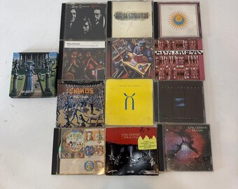 King Crimson Lot of 13 CDs The construkction of light Cirkus Epitaph Red Islands