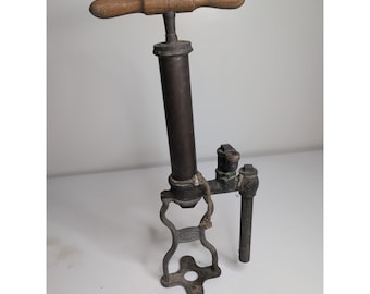 Vintage Perkes Phila Brass Ships Boat Bilge Hand Pump Air Pump Nautical Tool