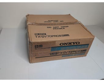 Onkyo TX-SV70Pro Audio Video Control Tuner Amplifier Vintage Dolby Pro-Logic New