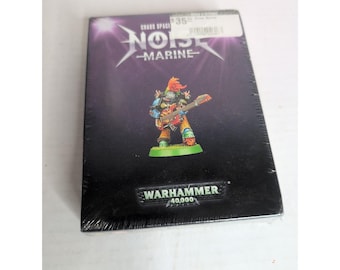 Limitierte Auflage Geräusch Marine Chaos Space Marines Warhammer 40k OOP neu versiegelt