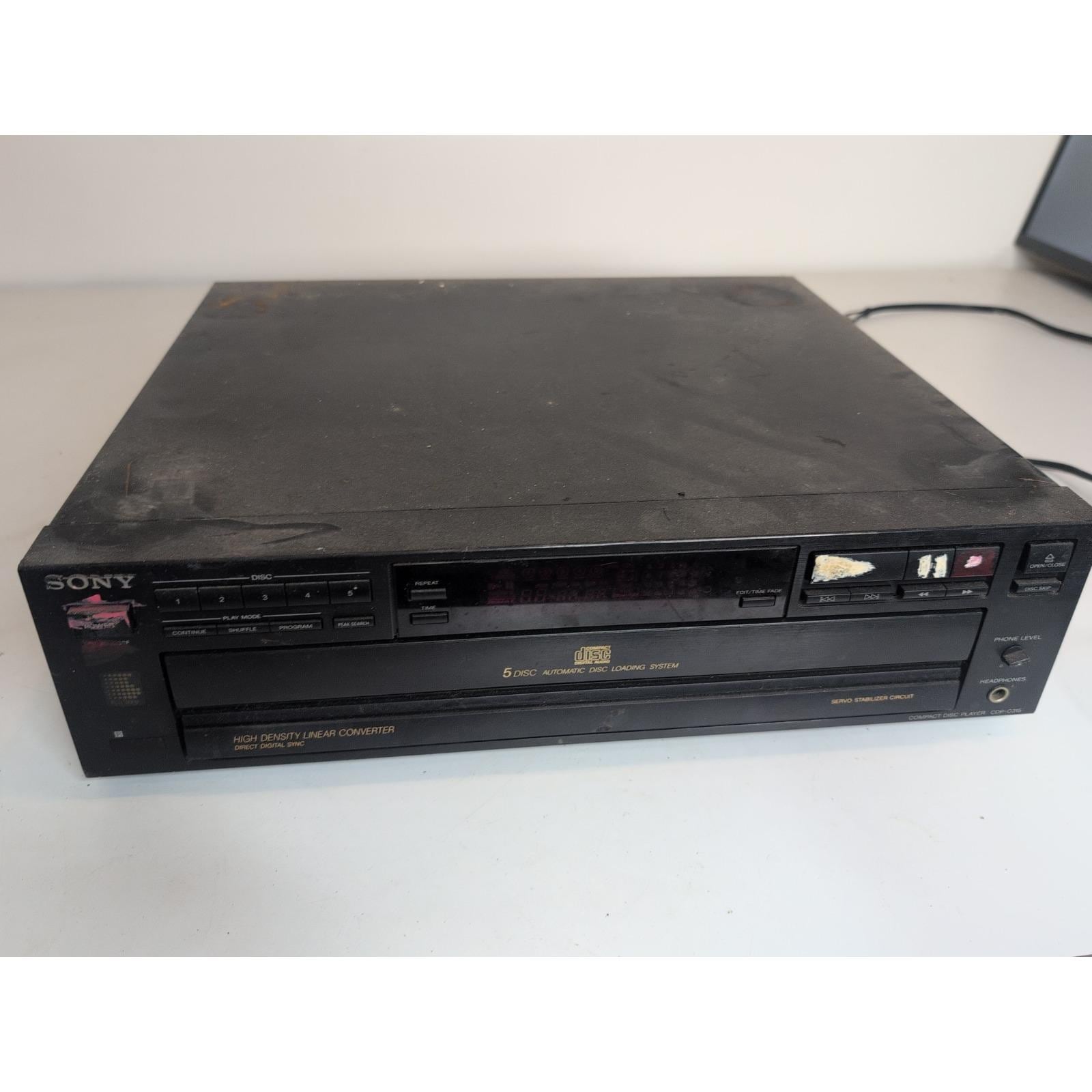 Sony Cd Player Made in Japan - Etsy