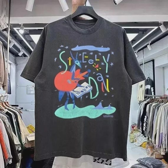 ヴィンテージ グラフィック スティーリー・ダン 1994 ツアー Tシャツ 