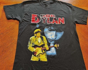 Vintage 2005 Bob Dylan Never Ending Tour T-shirt One Side Size S Vintage 2005 Bob Dylan Never Ending Tour T-shirt One Side Size S
