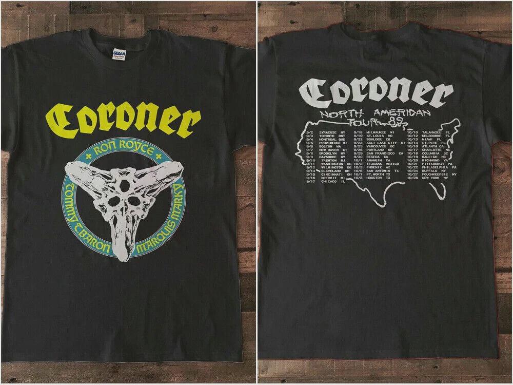 Coroner ヴィンテージ バンドTシャツ コロナー　ビンテージ　L 古着 90年代 CORONER コロナー バンドTシャツ バンT メンズXL
