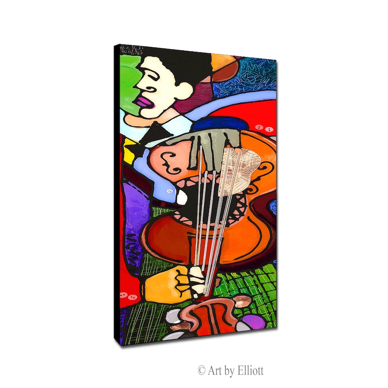 Jazz Canvas Wall Art Set New Orleans Jazz Art Home Decor Etsy