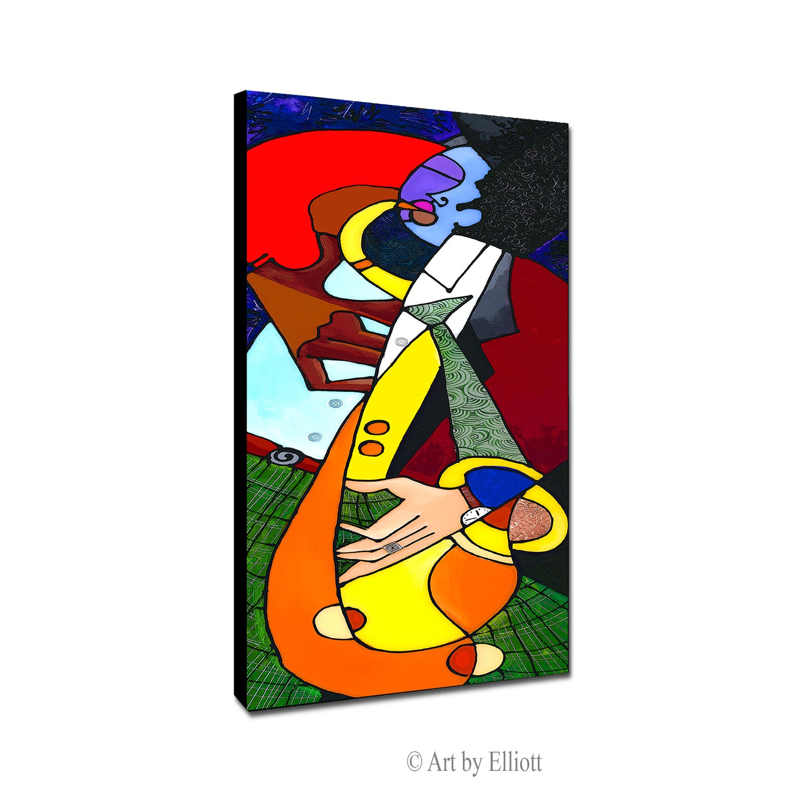 Jazz Canvas Wall Art Set New Orleans Jazz Art Home Decor Etsy