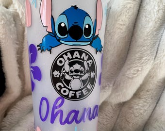 Taza fría cósmica de puntada