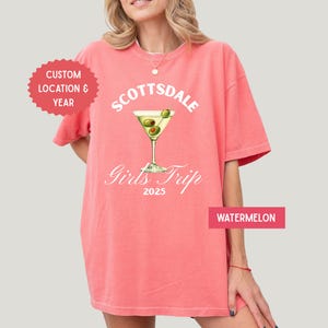 Dirty Martini Girls Trip Shirts 2025, Custom Girls Trip Shirt, Personalized Girls Weekend Shirt, Girls Vacation Tee, Weekend Trip Shirt