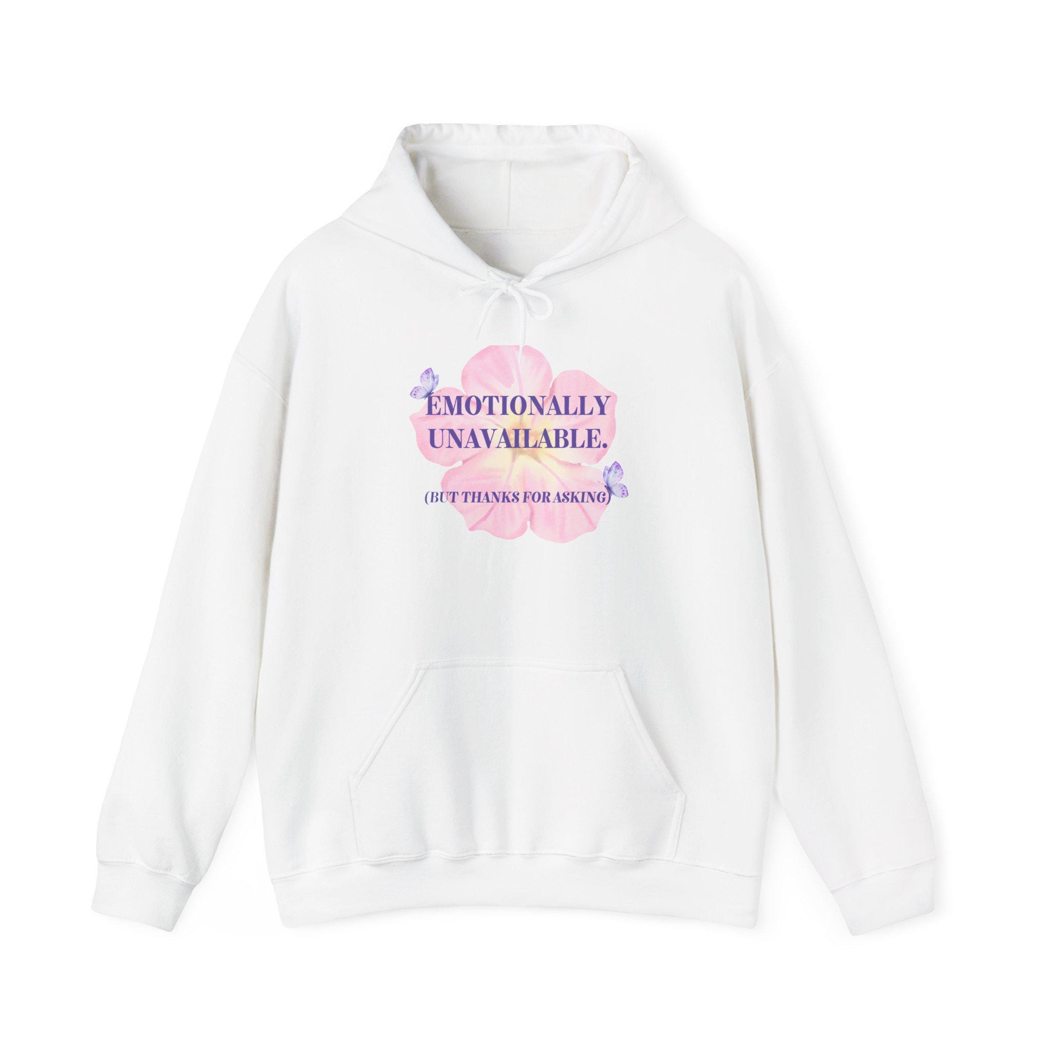 Emotionally Unavailable Hoodie - Etsy